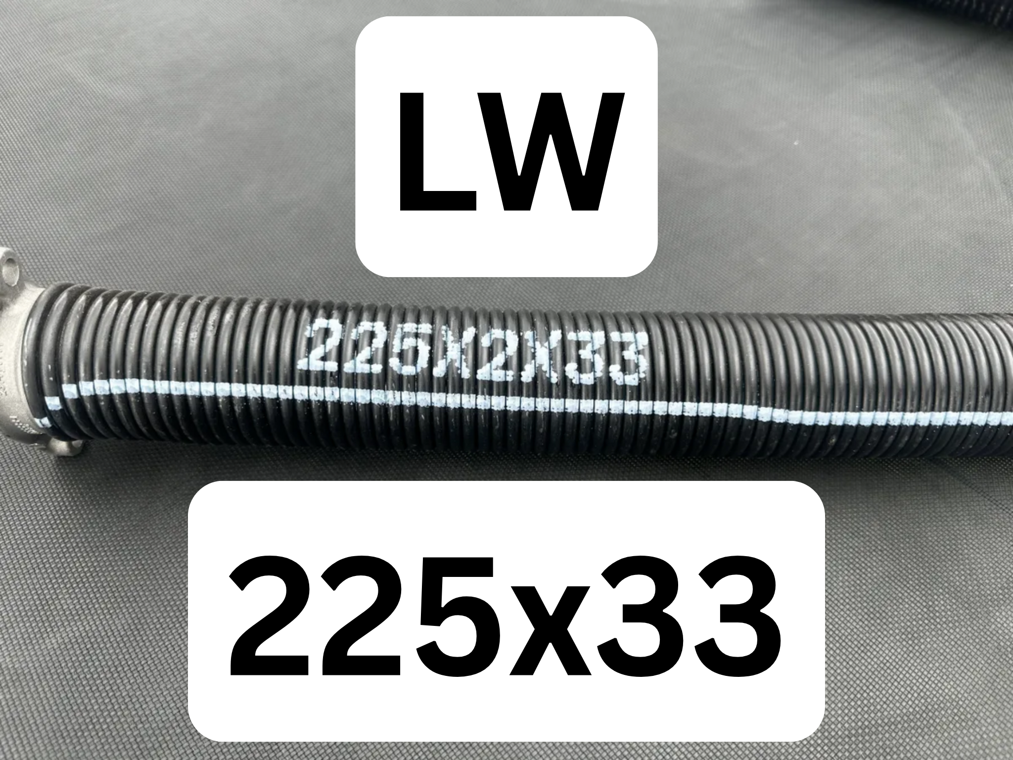 Spring 225 - Choose Length+Wind
