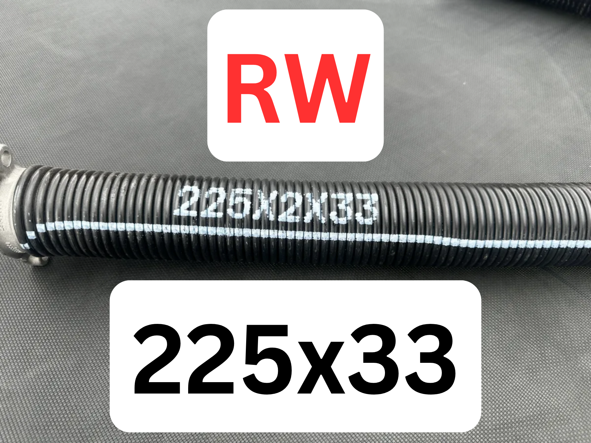 Spring 225 - Choose Length+Wind