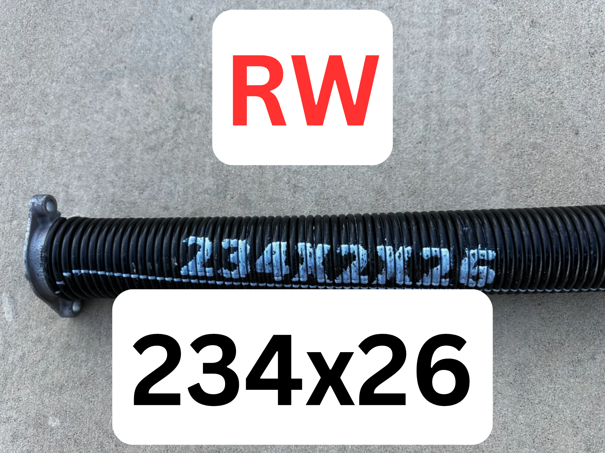 Spring 234 - Choose Length+Wind
