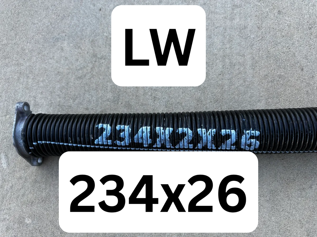 Spring 234 - Choose Length+Wind