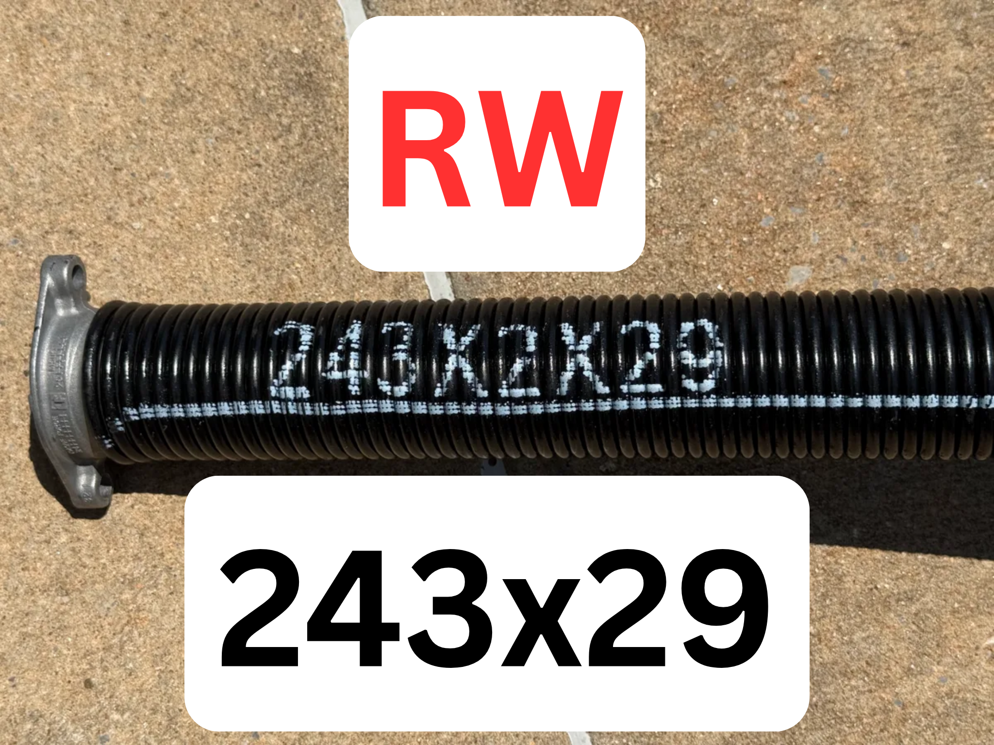 Spring 243 - Choose Length+Wind