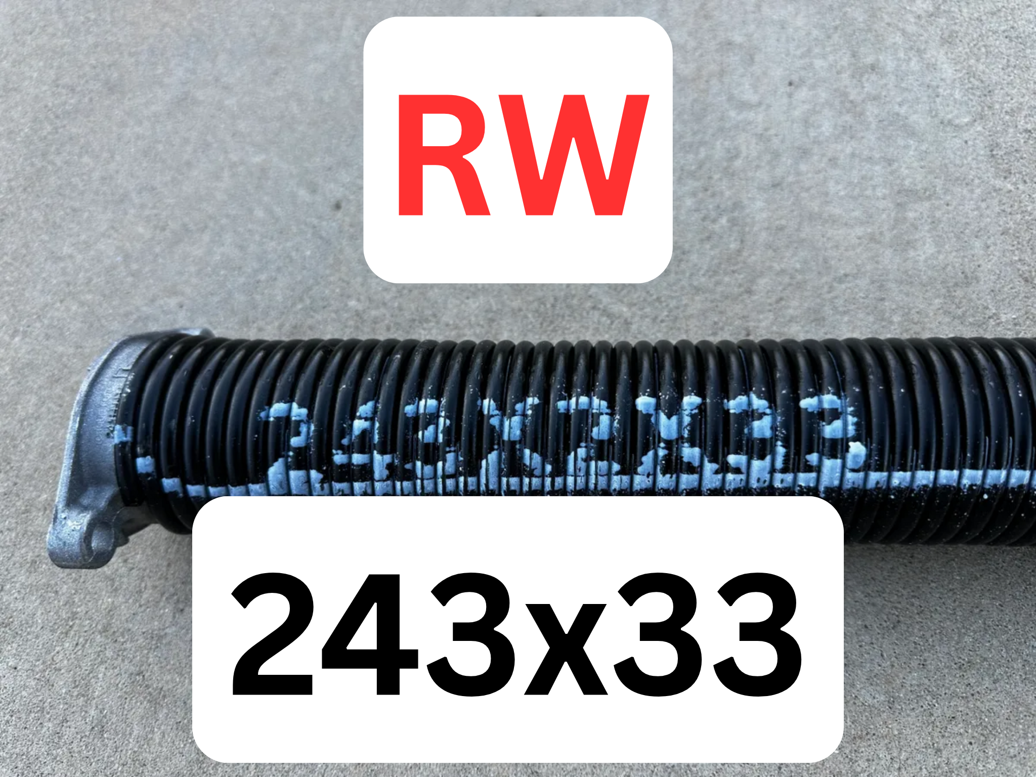 Spring 243 - Choose Length+Wind