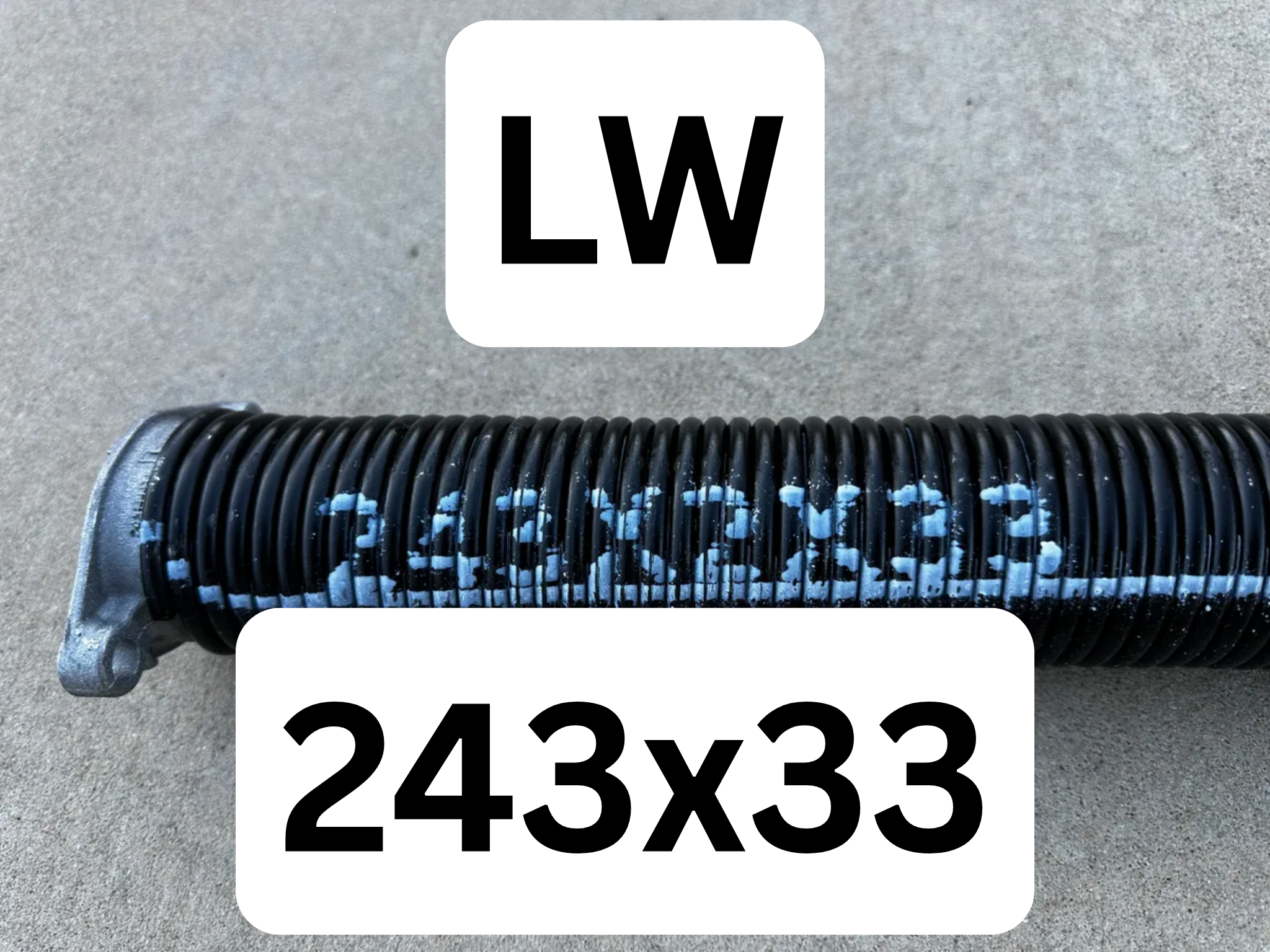 Spring 243 - Choose Length+Wind