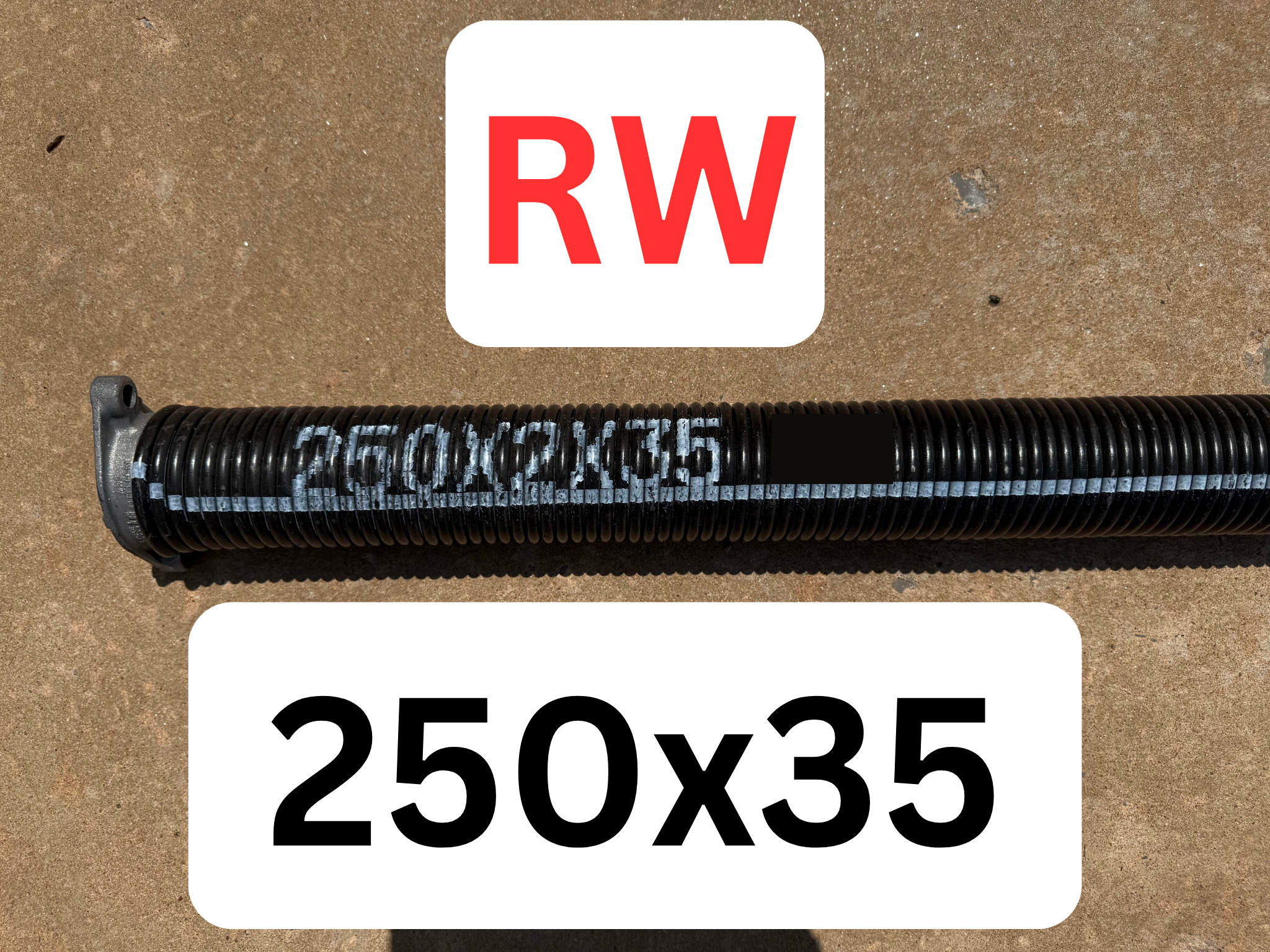 Spring 250 - Choose Length+Wind